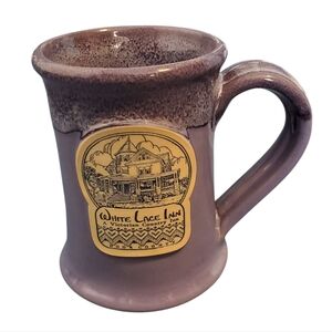 Handthrown Deneen Pottery mug from White Lace Inn, Door County